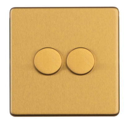 Concealed 3mm 1-4 Gang Dimmer - LED