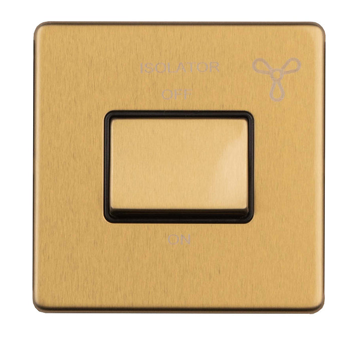 Concealed 3mm Fan Isolator Switch