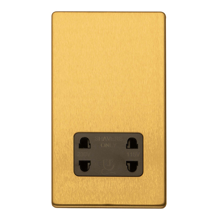 Concealed 3mm Shaver Socket