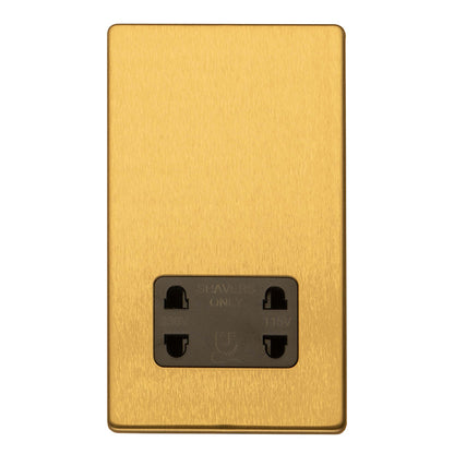 Concealed 3mm Shaver Socket