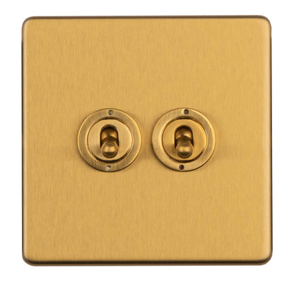Concealed 3mm 1-4 Gang Toggle Switch