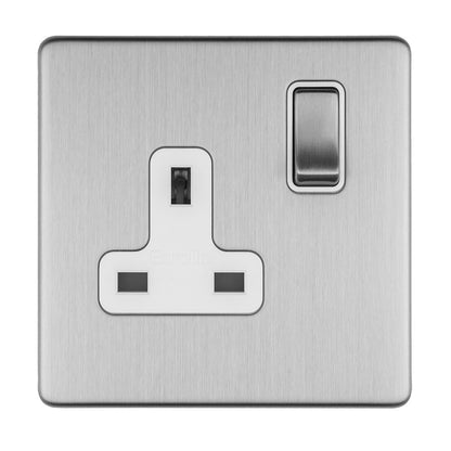 Concealed 3mm 1 Gang Socket