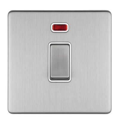 Concealed 3mm 20Amp Switch with Neon Indicator
