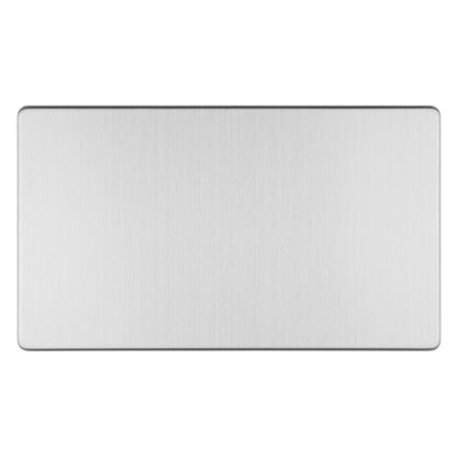 Concealed 3mm Double Blank Plate