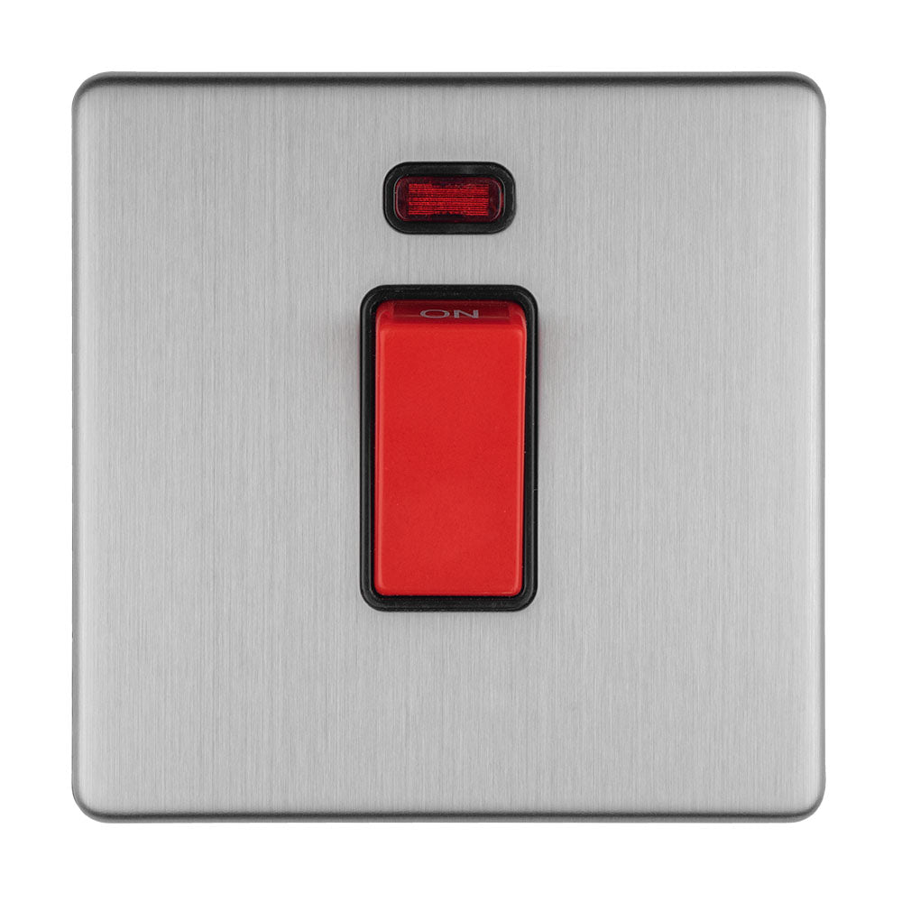 Concealed 3mm 45Amp Switch with Neon Indicator