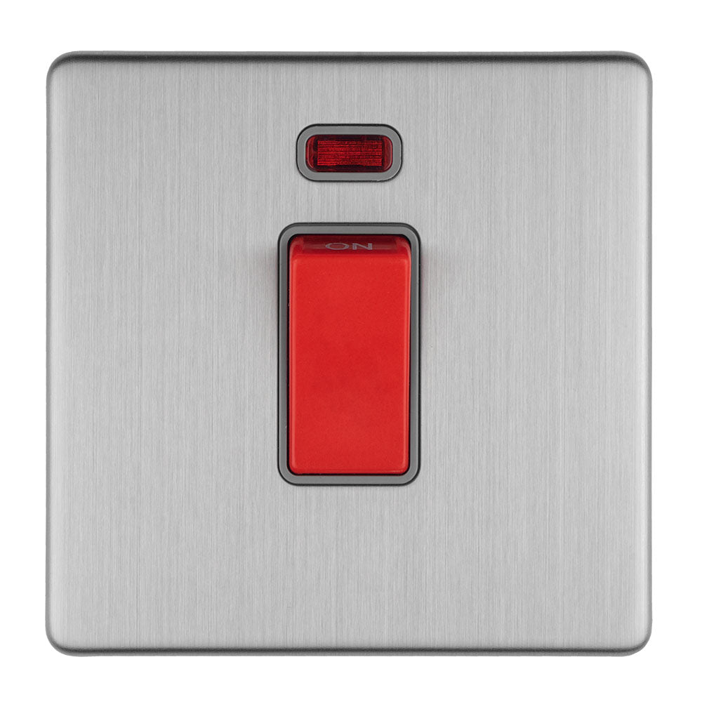 Concealed 3mm 45Amp Switch with Neon Indicator