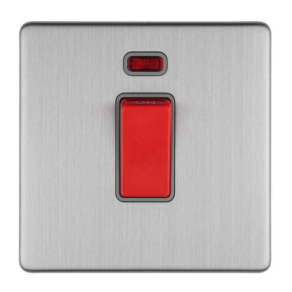 Concealed 3mm 45Amp Switch with Neon Indicator