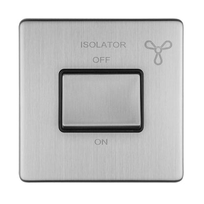 Concealed 3mm Fan Isolator Switch