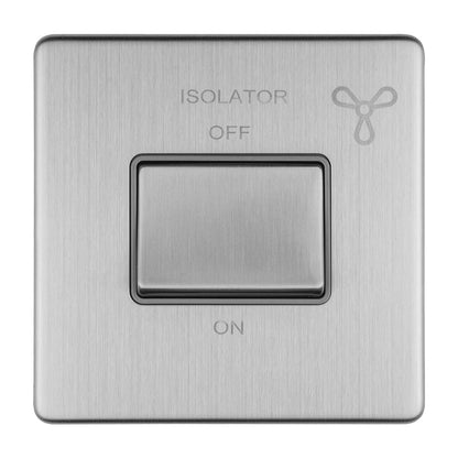 Concealed 3mm Fan Isolator Switch