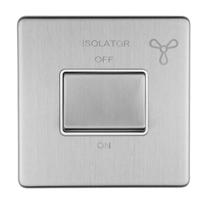 Concealed 3mm Fan Isolator Switch
