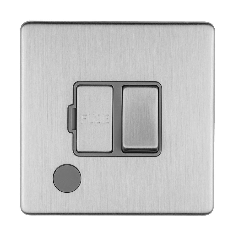 Concealed 3mm Switched Fuse Spur With Flex Outlet