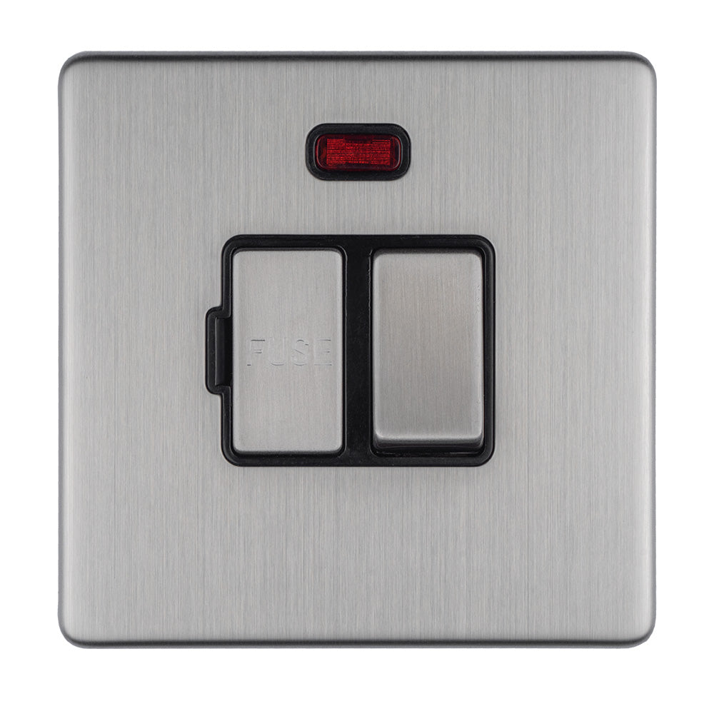 Concealed 3mm Switched Fuse Spur With Neon Indicator