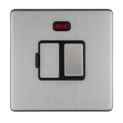 Concealed 3mm Switched Fuse Spur With Neon Indicator