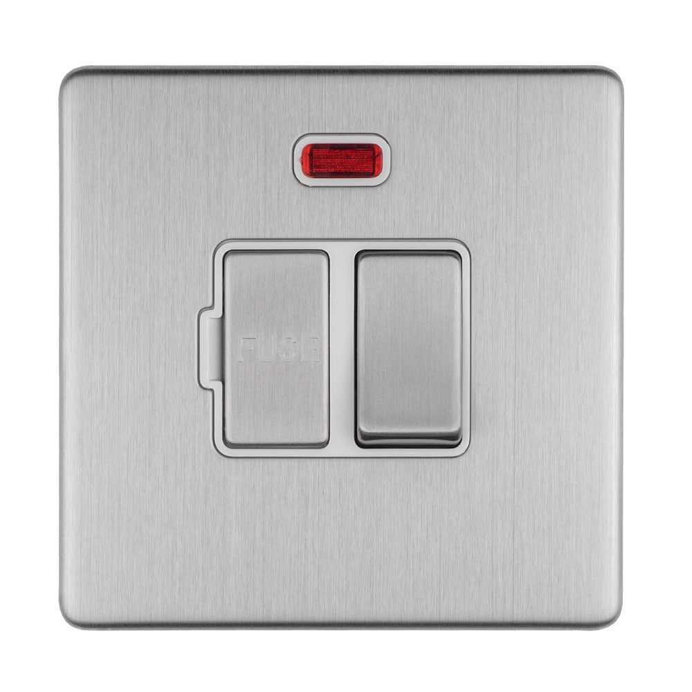 Concealed 3mm Switched Fuse Spur With Neon Indicator