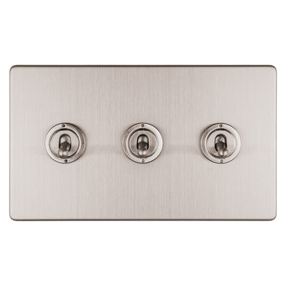 Concealed 3mm 1-4 Gang Toggle Switch