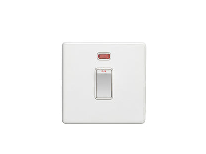 Concealed 3mm 20Amp Switch with Neon Indicator