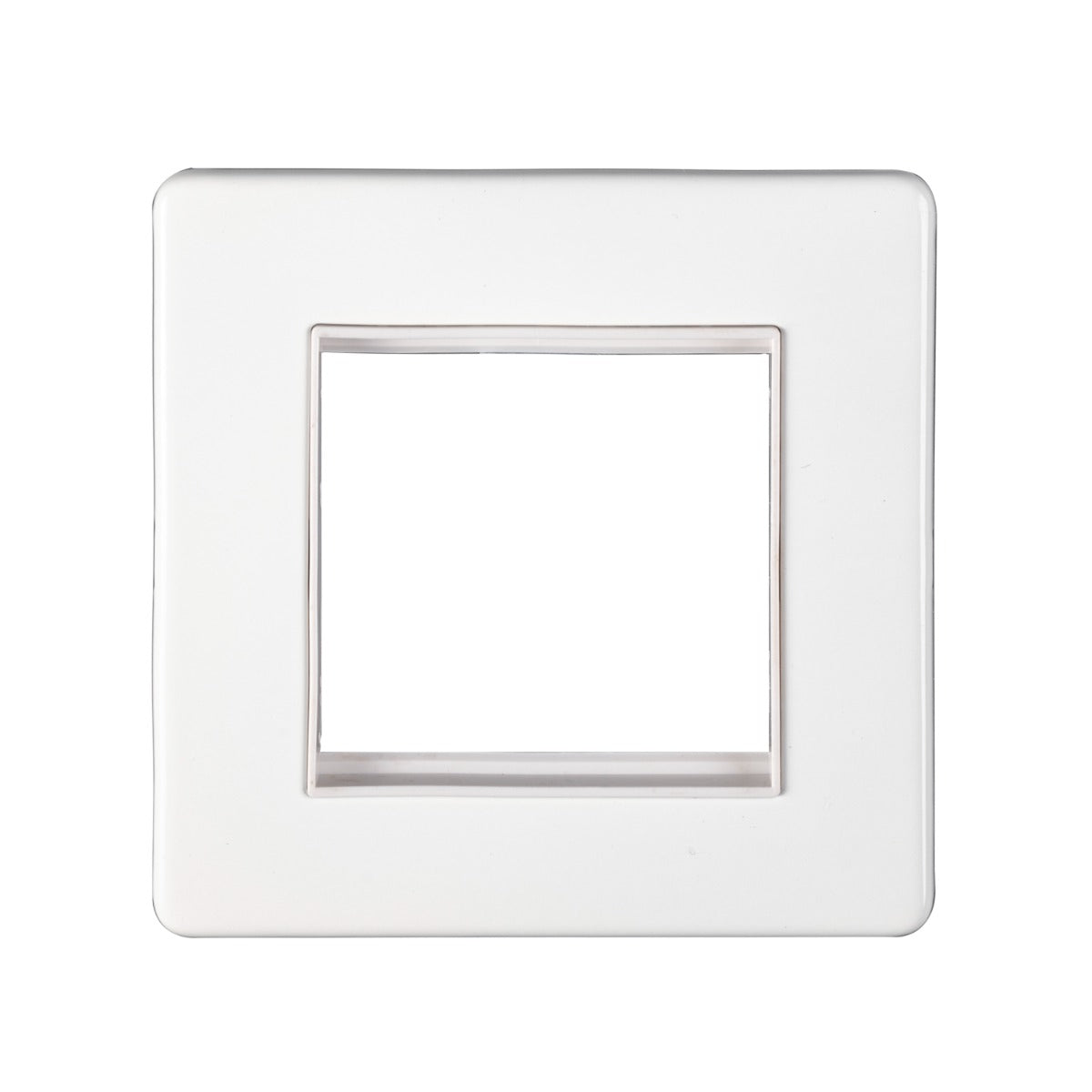 Concealed 3mm 2 Gang Module Frame