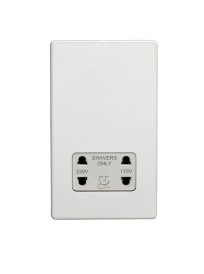 Concealed 3mm Shaver Socket