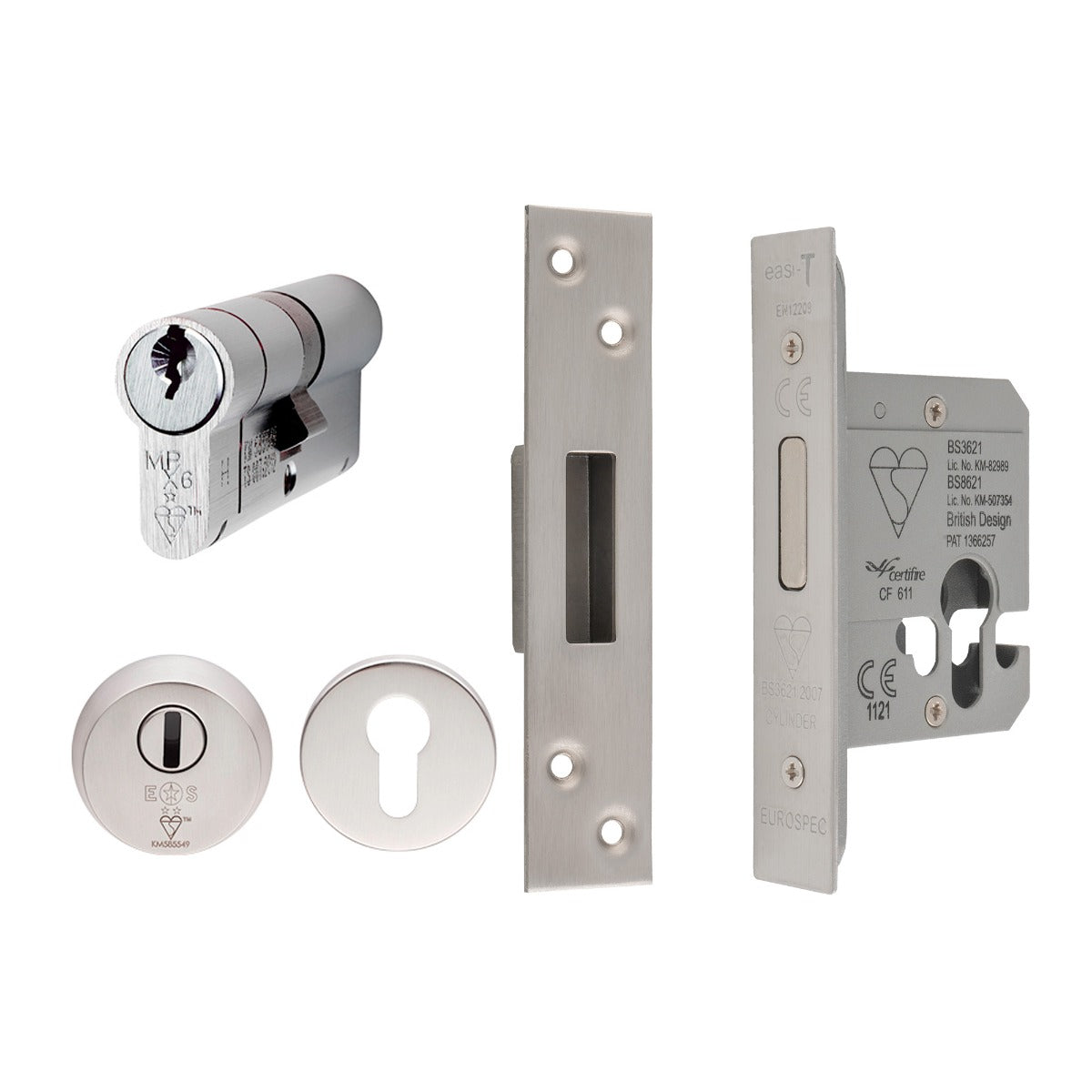Euro Profile BS Double Cylinder Deadlock