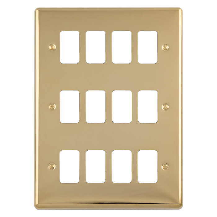 Enhance Decorative 1 - 12 Gang Grid Plates