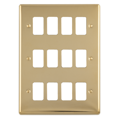 Enhance Decorative 1 - 12 Gang Grid Plates