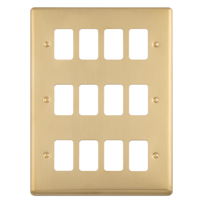 Enhance Decorative 1 - 12 Gang Grid Plates