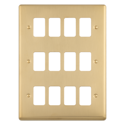 Enhance Decorative 1 - 12 Gang Grid Plates