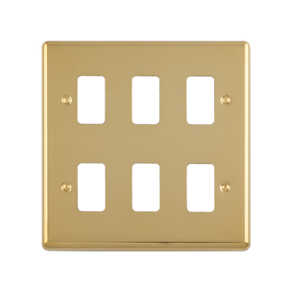 Enhance Decorative 1 - 12 Gang Grid Plates