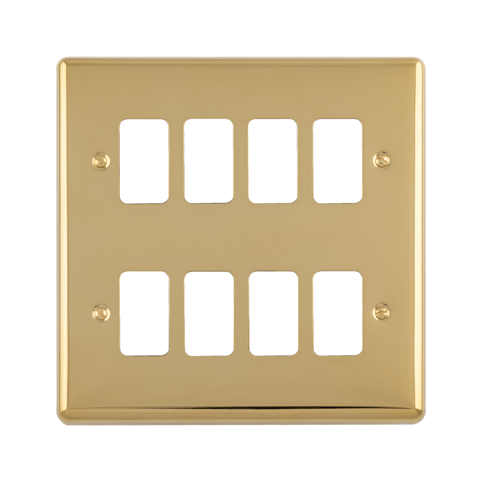 Enhance Decorative 1 - 12 Gang Grid Plates