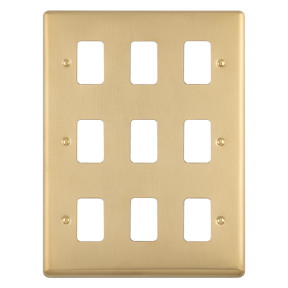 Enhance Decorative 1 - 12 Gang Grid Plates