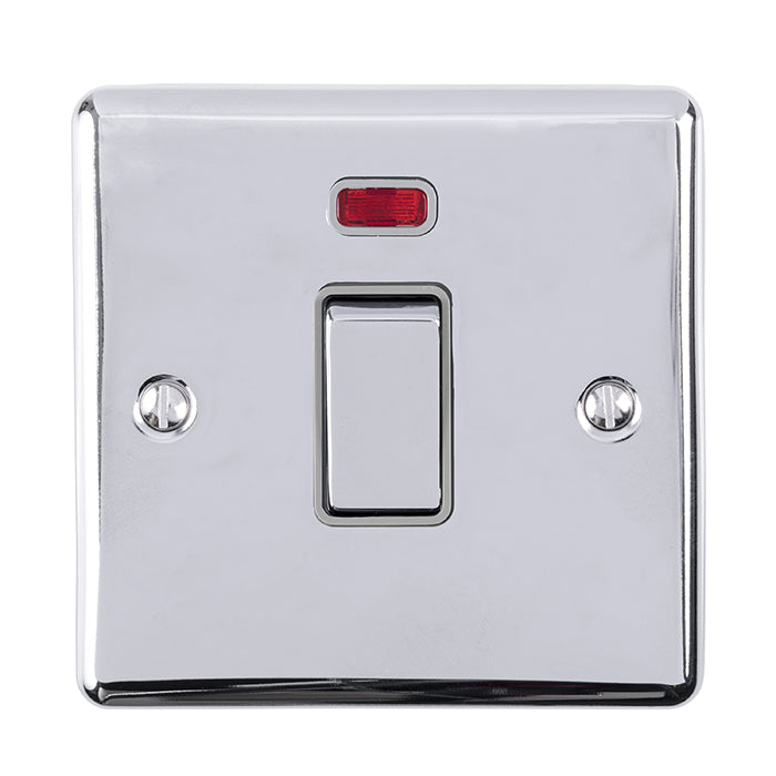 Enhance Decorative 20Amp DP Switch With Neon Indicator