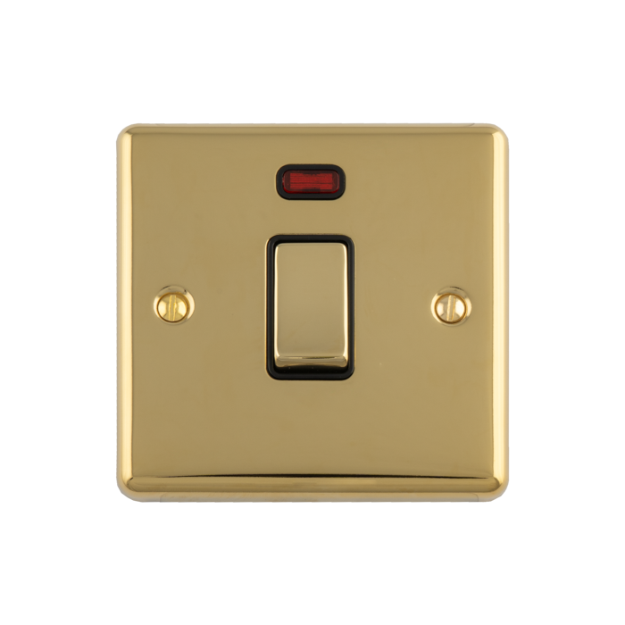 Enhance Decorative 20Amp DP Switch With Neon Indicator