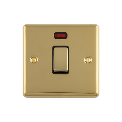 Enhance Decorative 20Amp DP Switch With Neon Indicator