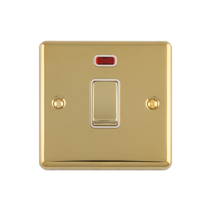 Enhance Decorative 20Amp DP Switch With Neon Indicator