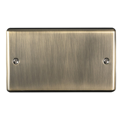 Double Blank Plate