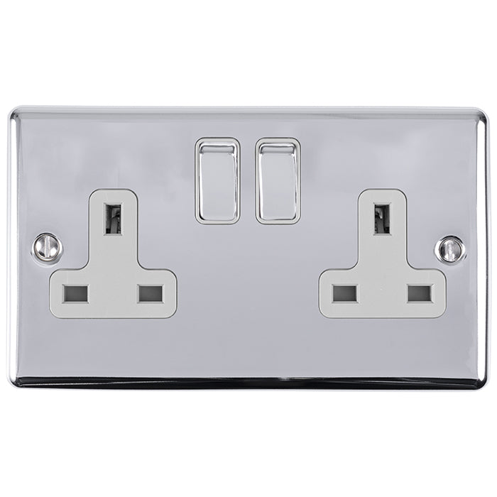 Enhance Decorative 1 - 2 gang Socket