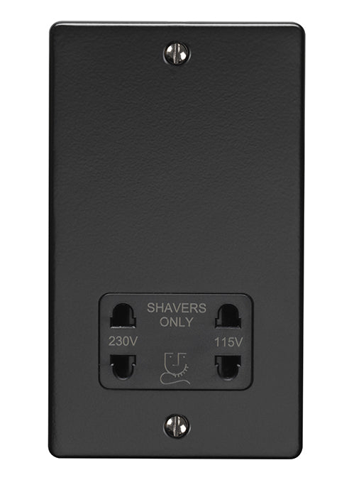 1 Gang shaver socket 230/115v