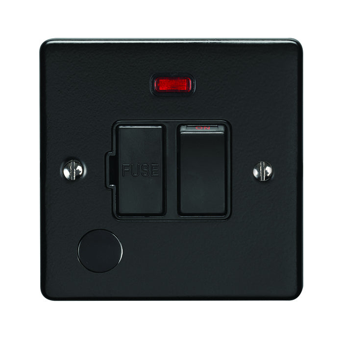 13 Amp DP switched fuse spur with flex outlet