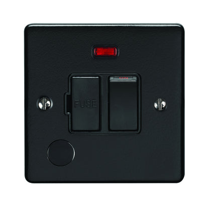 13 Amp DP switched fuse spur with flex outlet