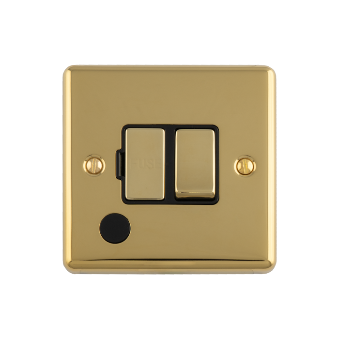13 Amp DP switched fuse spur with flex outlet