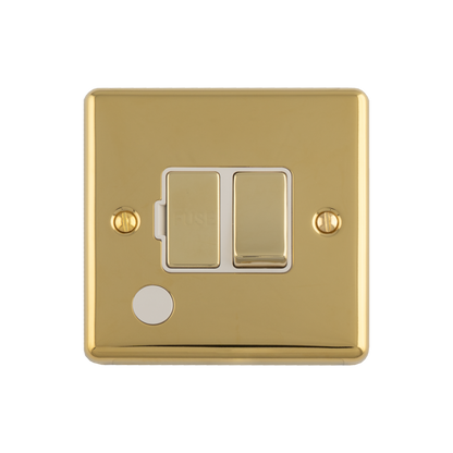 13 Amp DP switched fuse spur with flex outlet