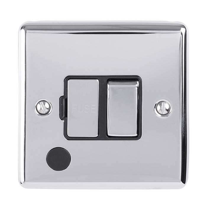 13 Amp DP switched fuse spur with flex outlet
