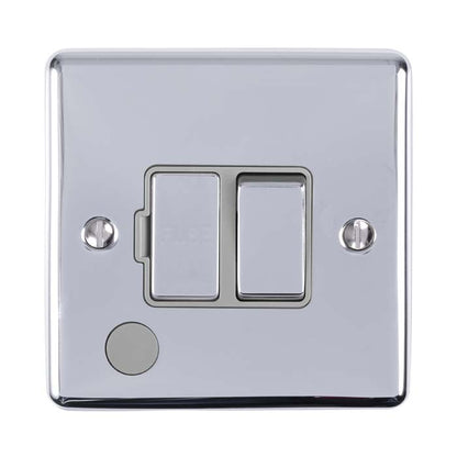 13 Amp DP switched fuse spur with flex outlet
