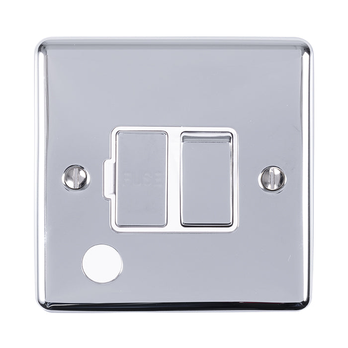 13 Amp DP switched fuse spur with flex outlet