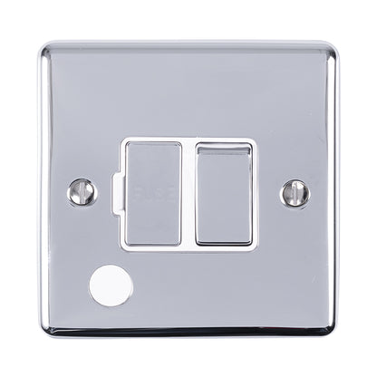 13 Amp DP switched fuse spur with flex outlet