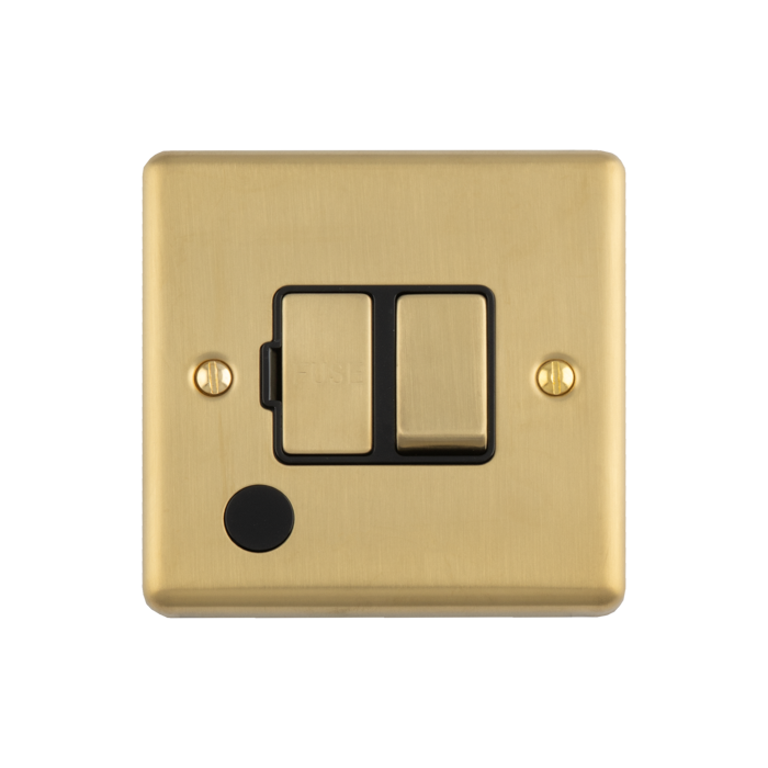 13 Amp DP switched fuse spur with flex outlet