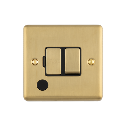 13 Amp DP switched fuse spur with flex outlet