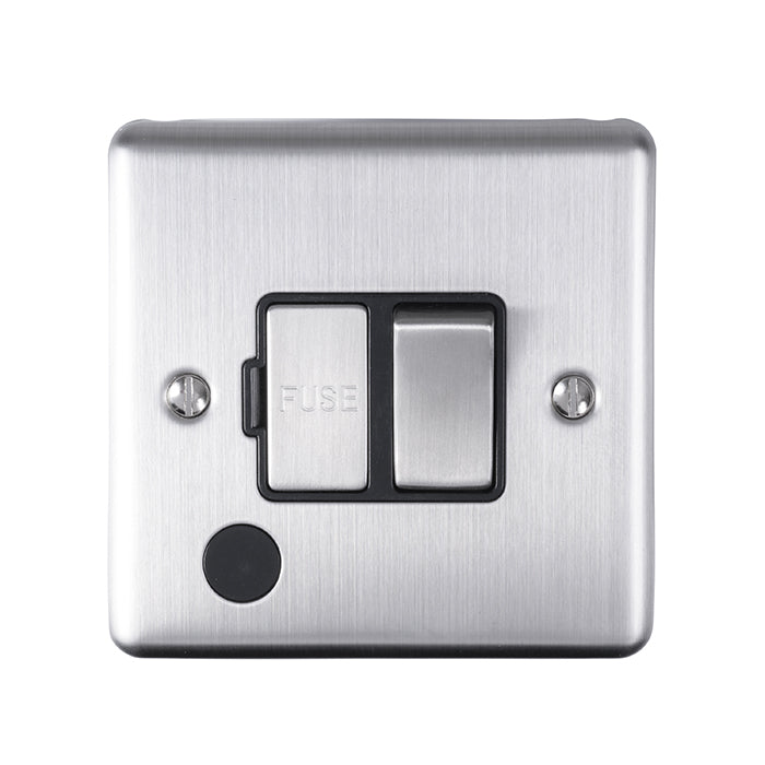 13 Amp DP switched fuse spur with flex outlet