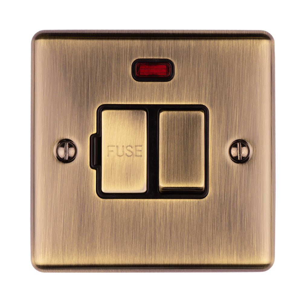 13Amp DP Switched Fuse Spur with Neon Indicator