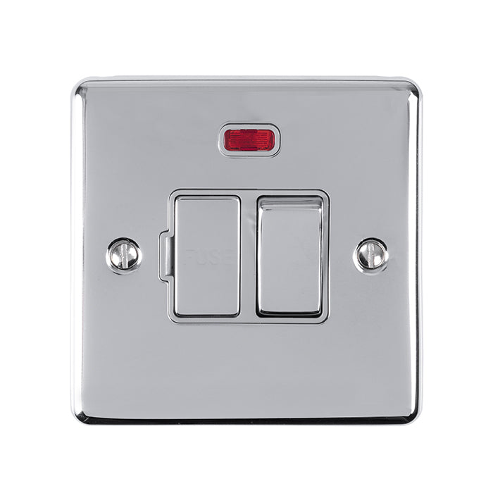 13Amp DP Switched Fuse Spur with Neon Indicator